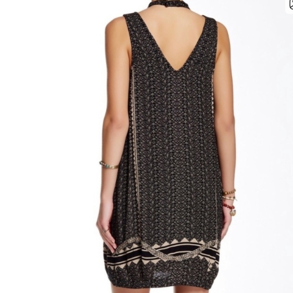 Free People Diamonds & Snakes Beaded Party Sleeveless Mini Boho Night Out Dress